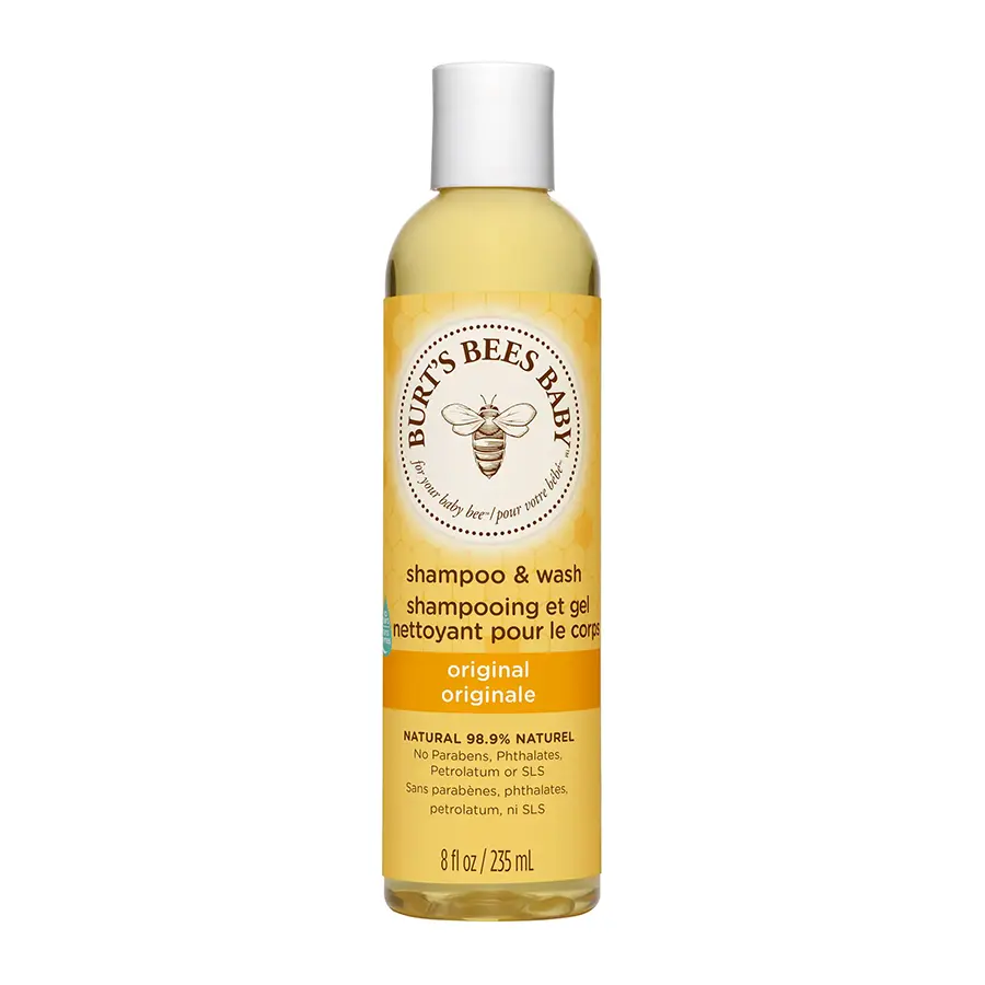 Burt's Bees Shampooing et nettoyant pour le corps Baby Bee My Lovely Baby, valise maternité et bébé, Préparez-vous sans stress, Burt's bees baby